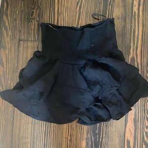 Ruffled and Ruched Skirt